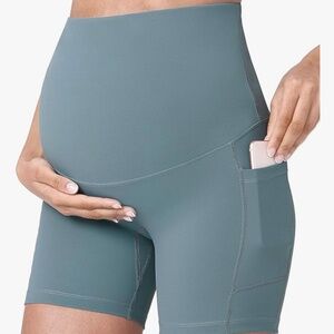 Maternity bike shorts